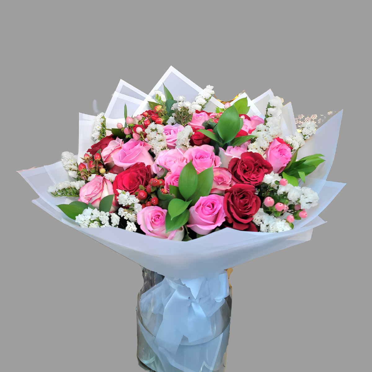 Bouquet Of Mix Color Roses III