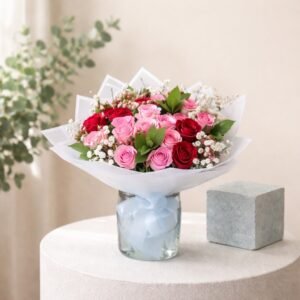 Bouquet Of Mix Color Roses III