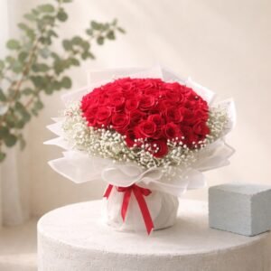 Amazing Red Rose Bouquet B