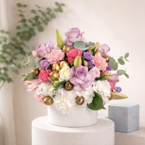 Flowers & Chocolate Box