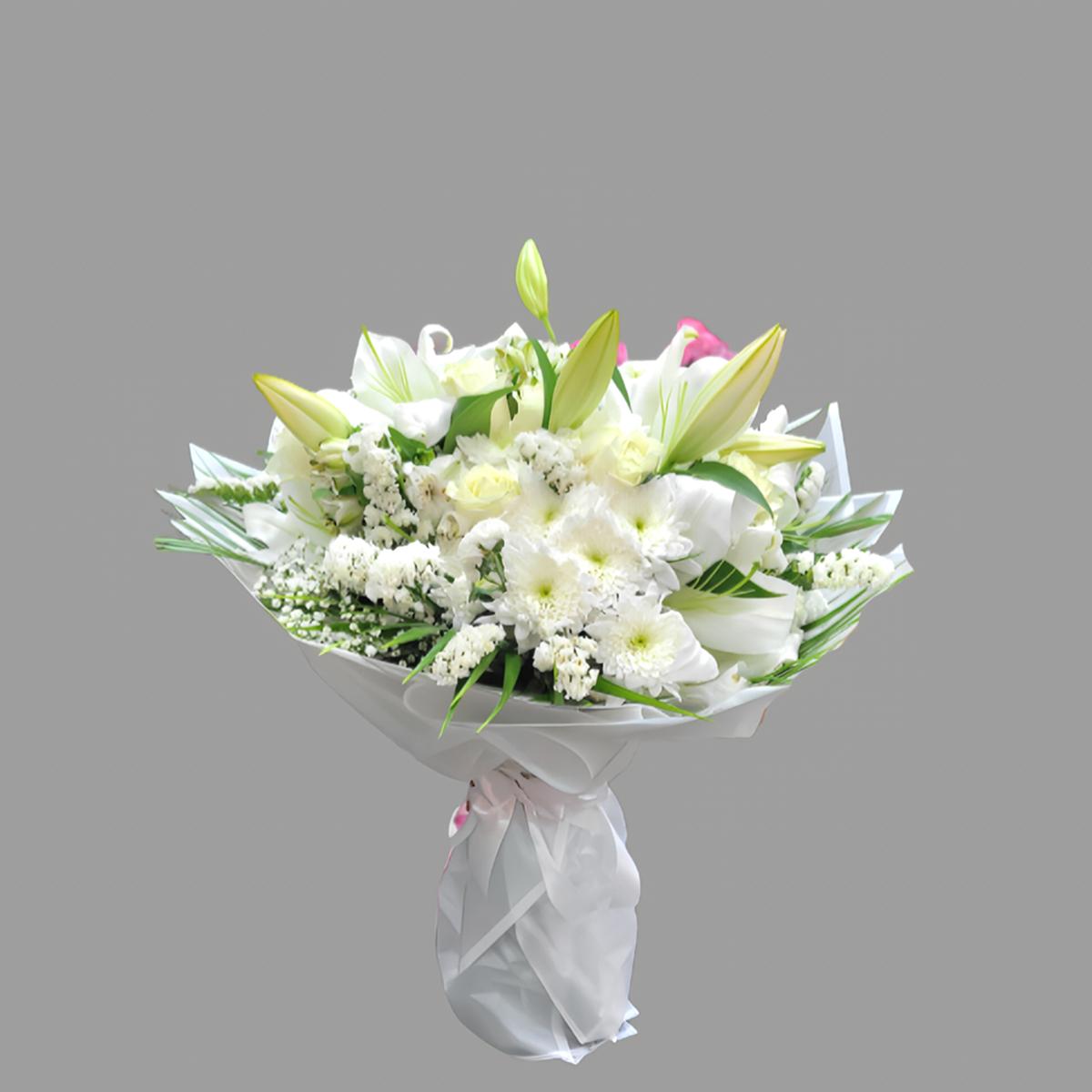 Mixed white Flowers bouquet