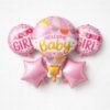 Baby Girl Foil Balloons