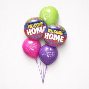 Welcome Home Foil Balloons
