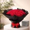100 Red Rose Hand Bouquet
